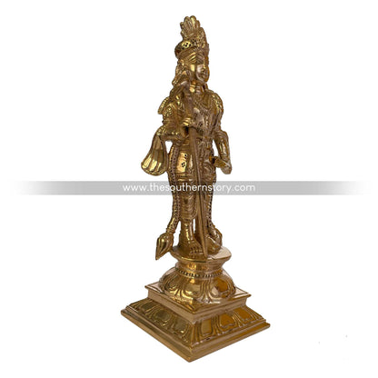 Raja Alangara Murugan Bronze Idol