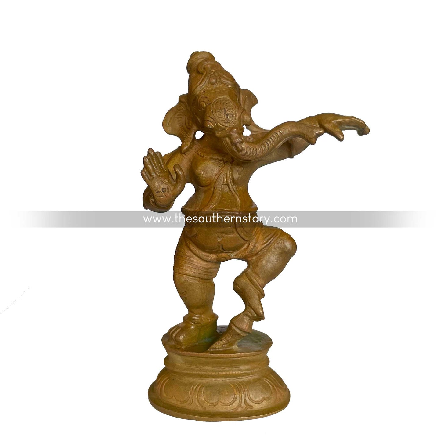 Narthana Ganesha Antique Bronze Idol