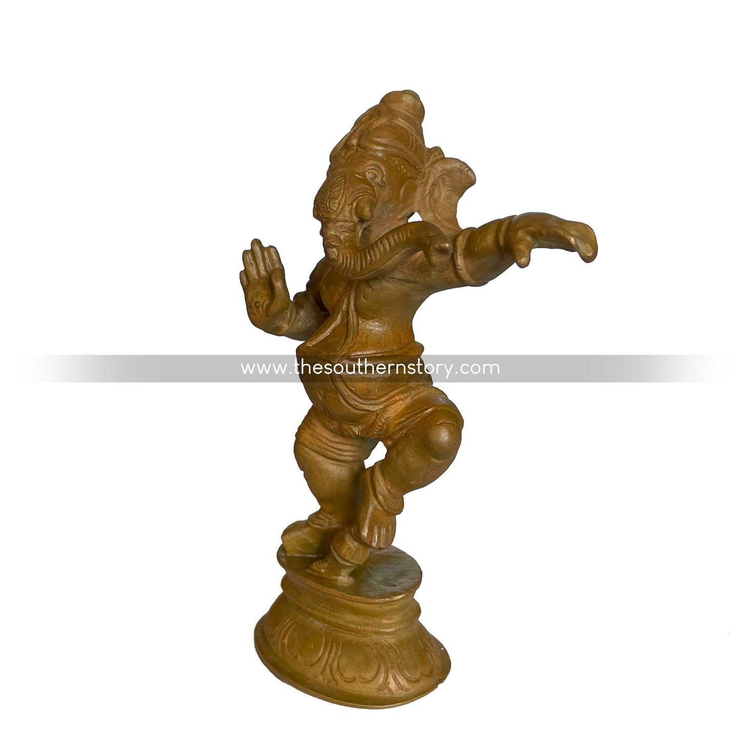 Narthana Ganesha Antique Bronze Idol