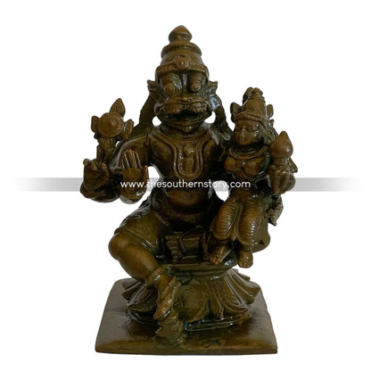 Lakshmi Narashimhar Antique Bronze Idol