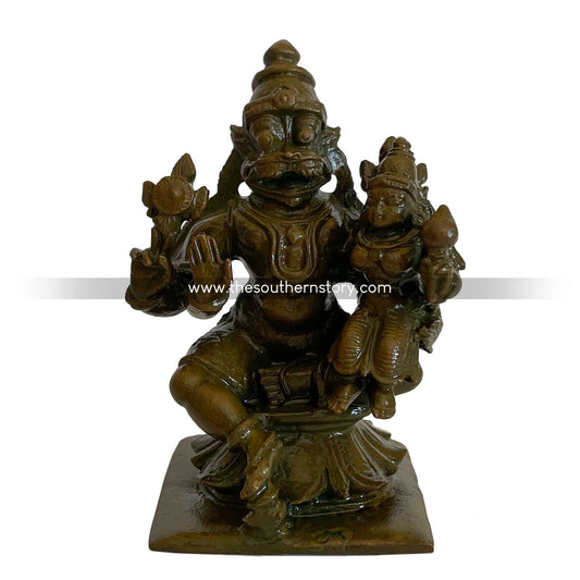 Lakshmi Narashimhar Antique Bronze Idol