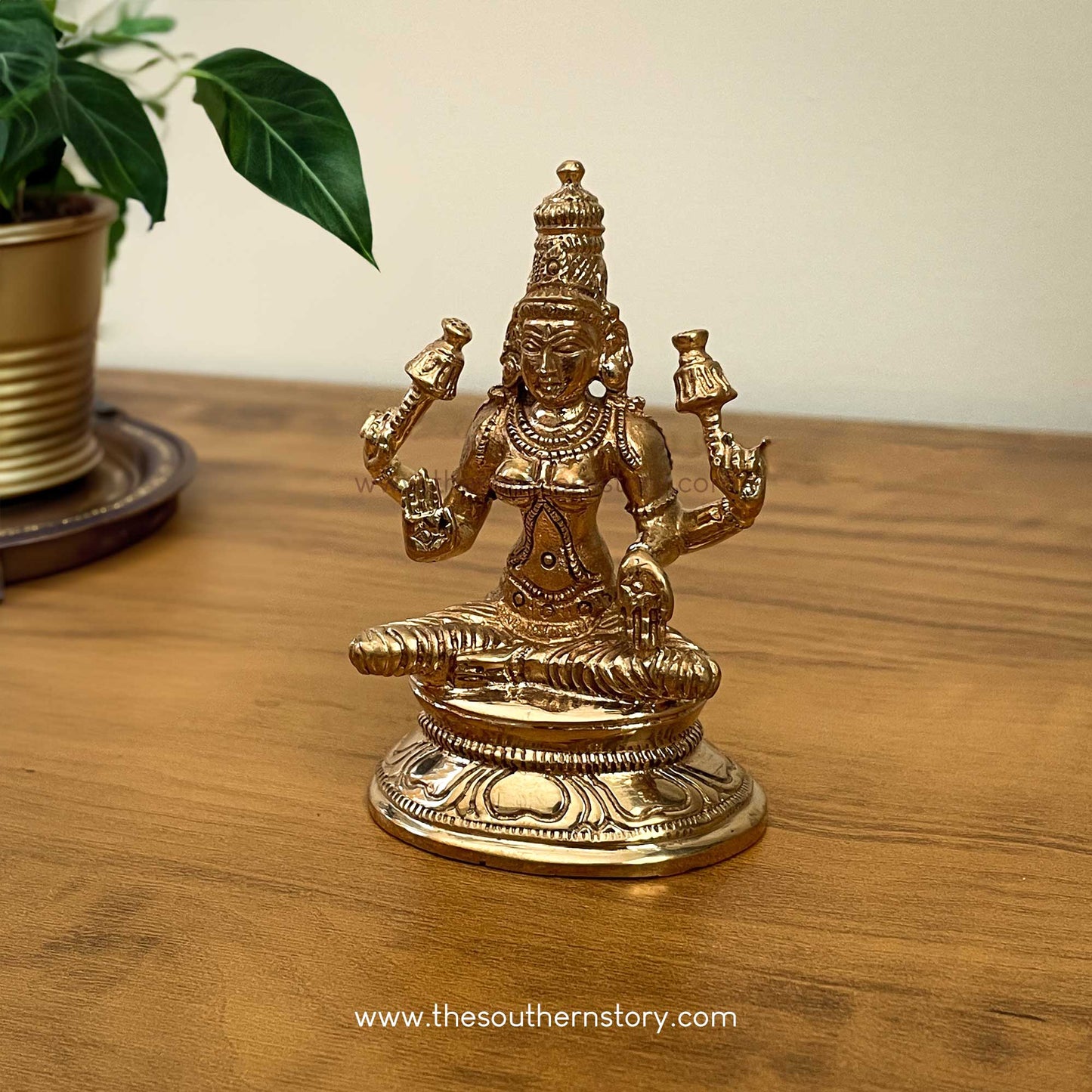 Lakshmi Bronze Idol